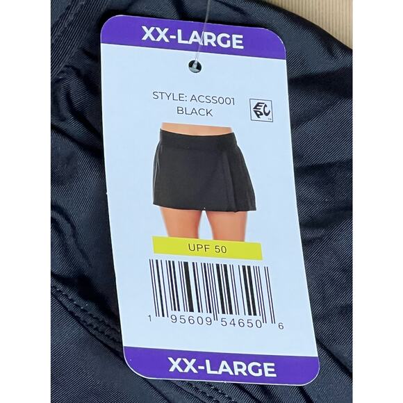 Anne Cole Banded Side Slit Skirt Swim Bottom XXL NWT - Picture 4 of 4